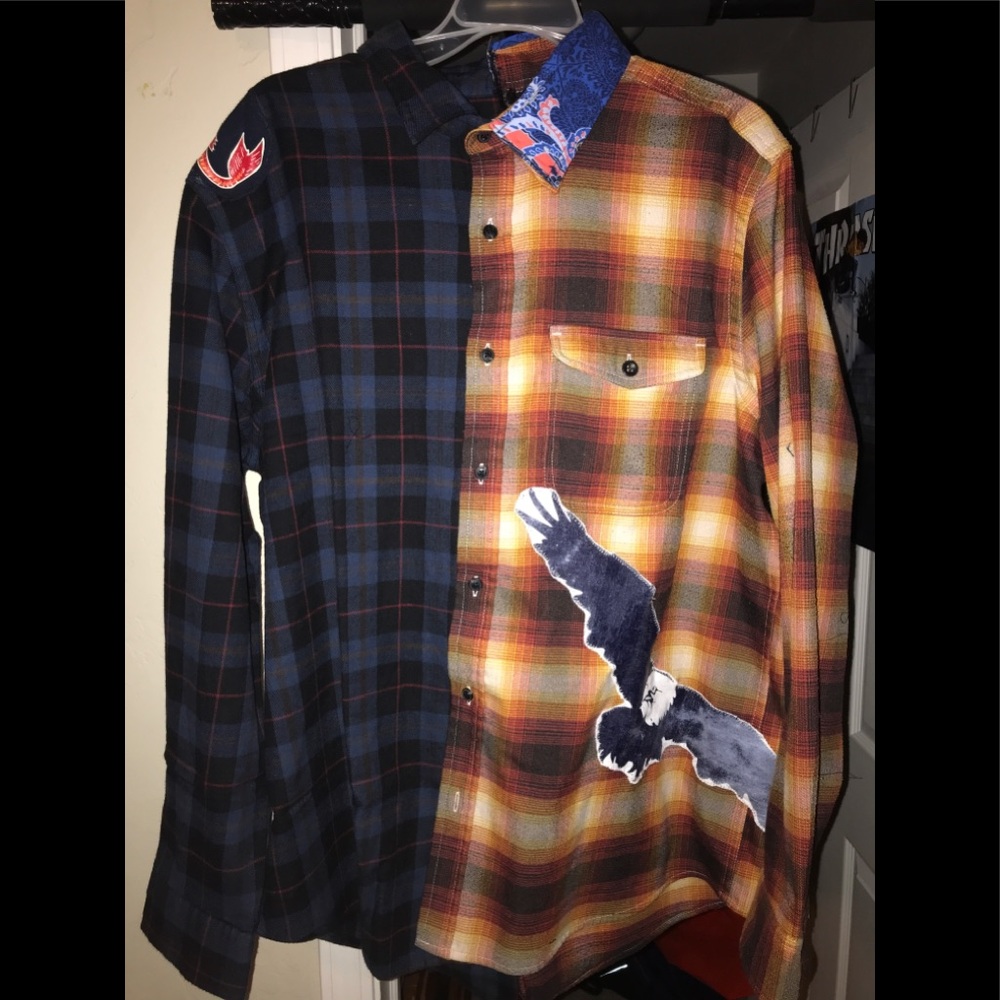 Custom made flannels.